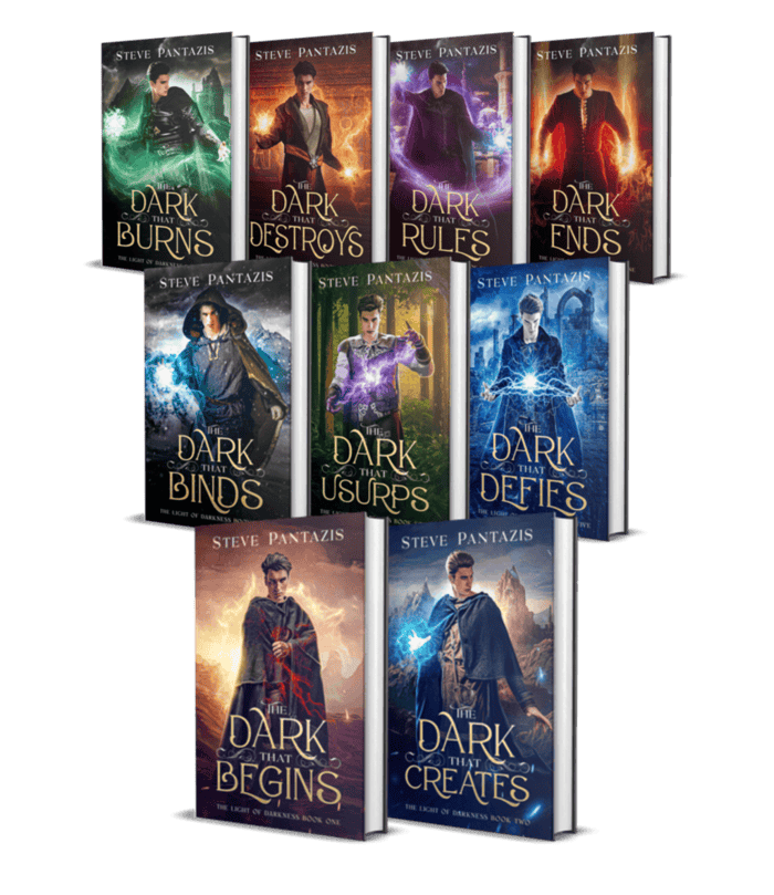 The Light of Darkness - Complete Hardcover Series (9 Books)
